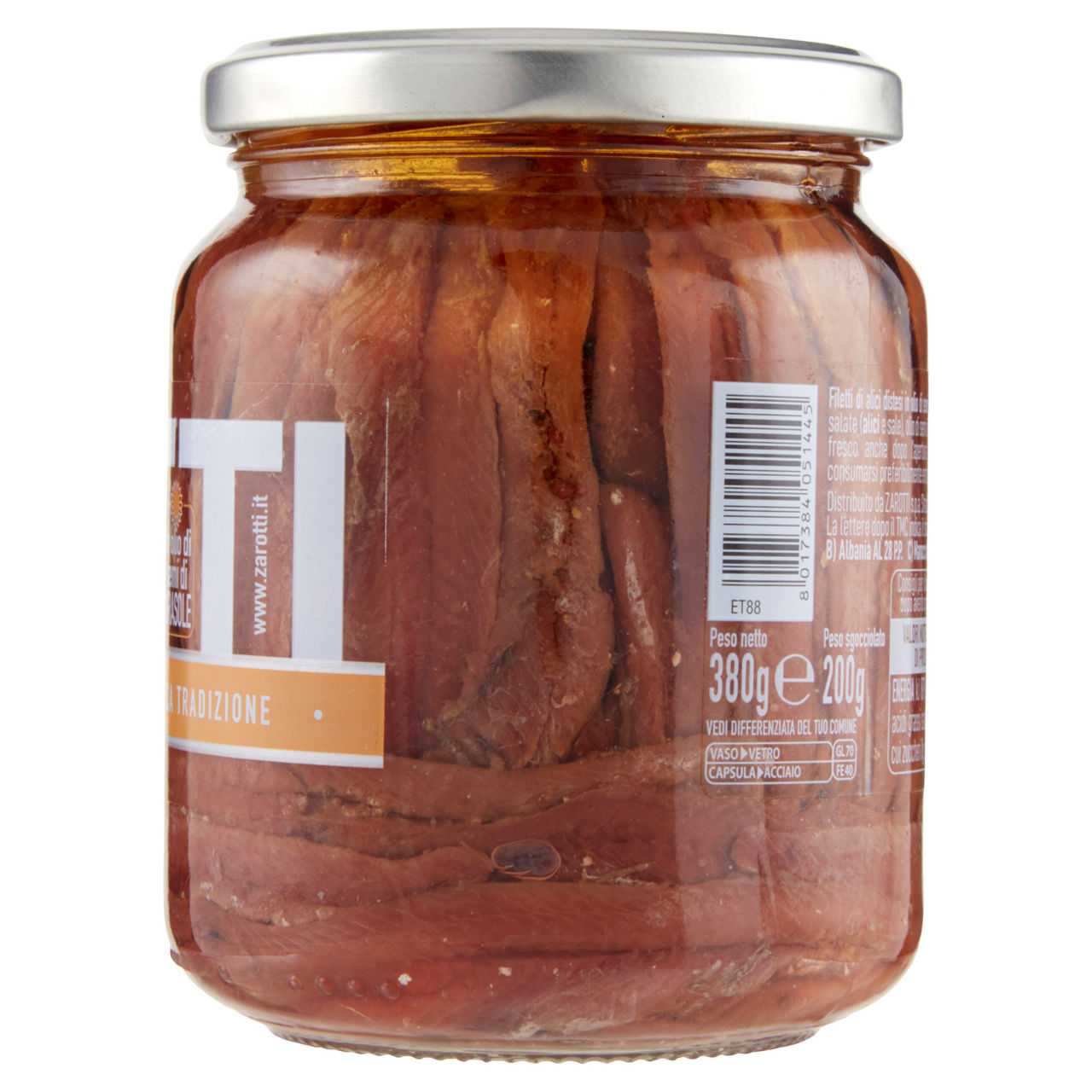 Filetti di alici classici in olio di semi 380 gr - Immagine 41
