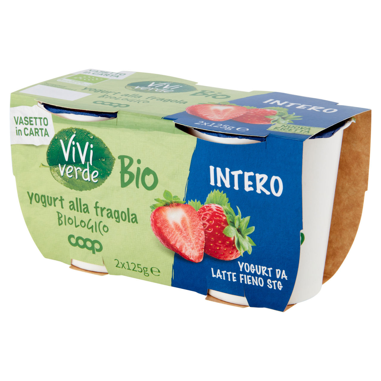 Yogurt da Latte Fieno alla fragola bio 2 pz da 125 gr - Immagine 61