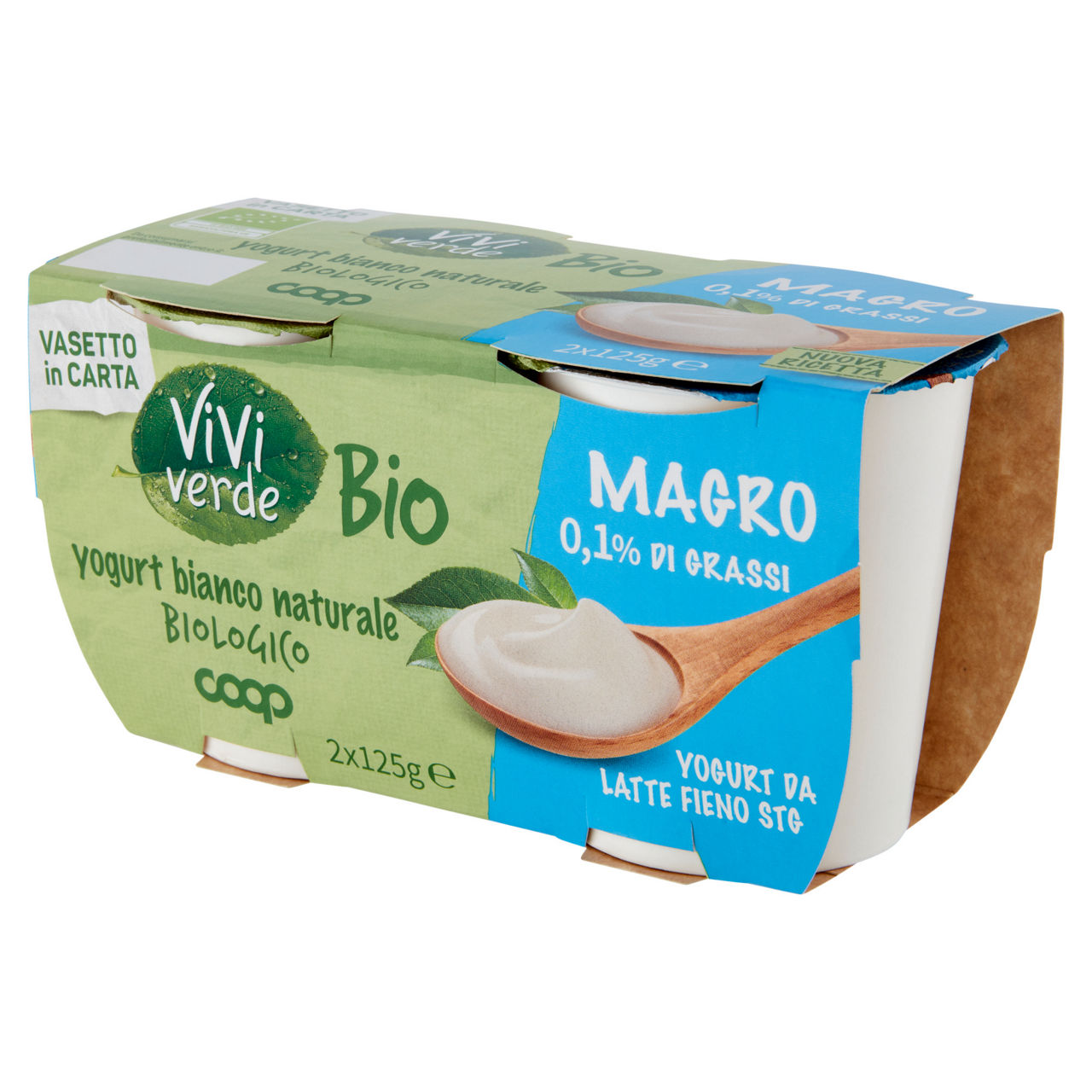 Yogurt magro bio bianco 2 pz da 125 gr - Immagine 31