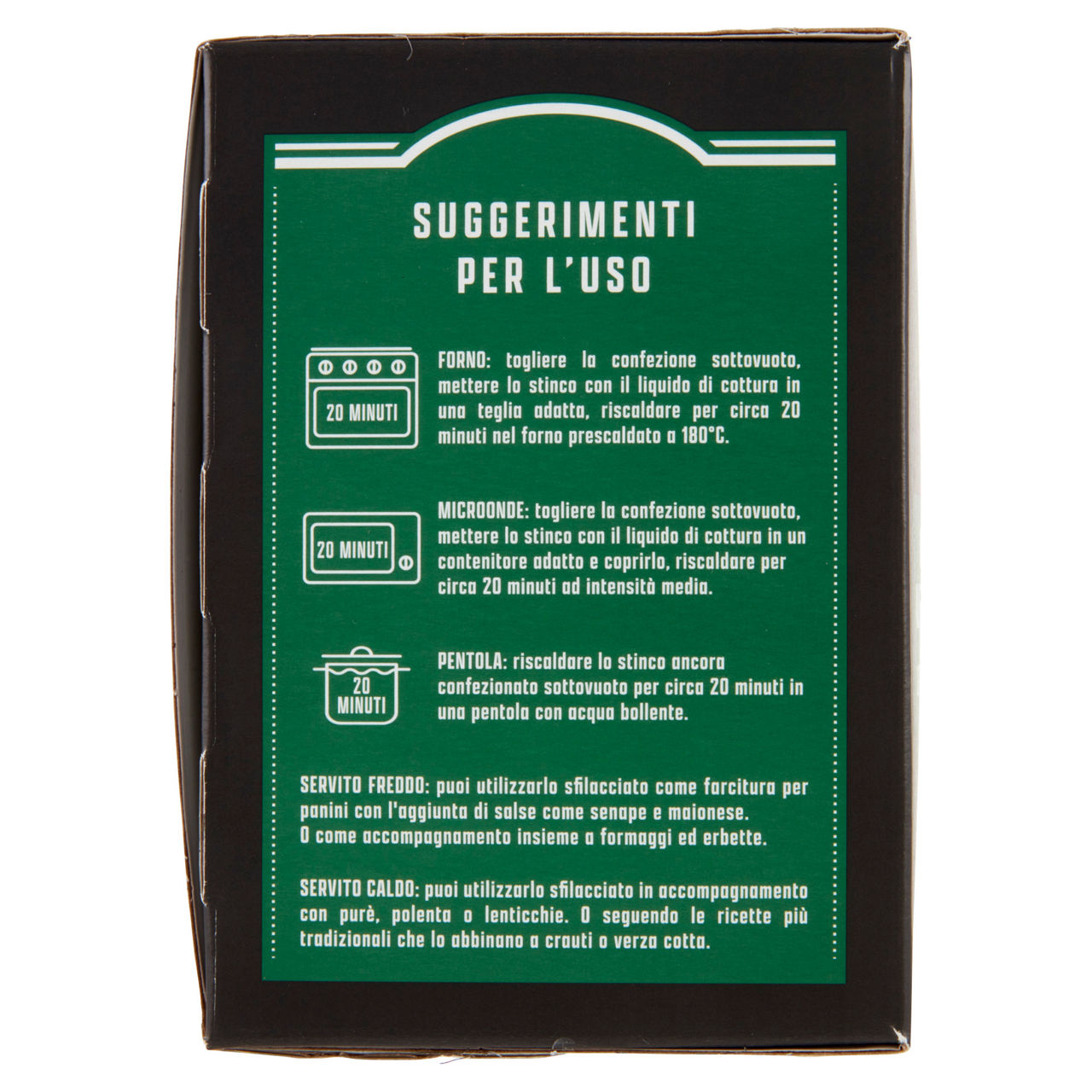 Stinco precotto marinato alle erbe aromatiche 750 gr - Immagine 21