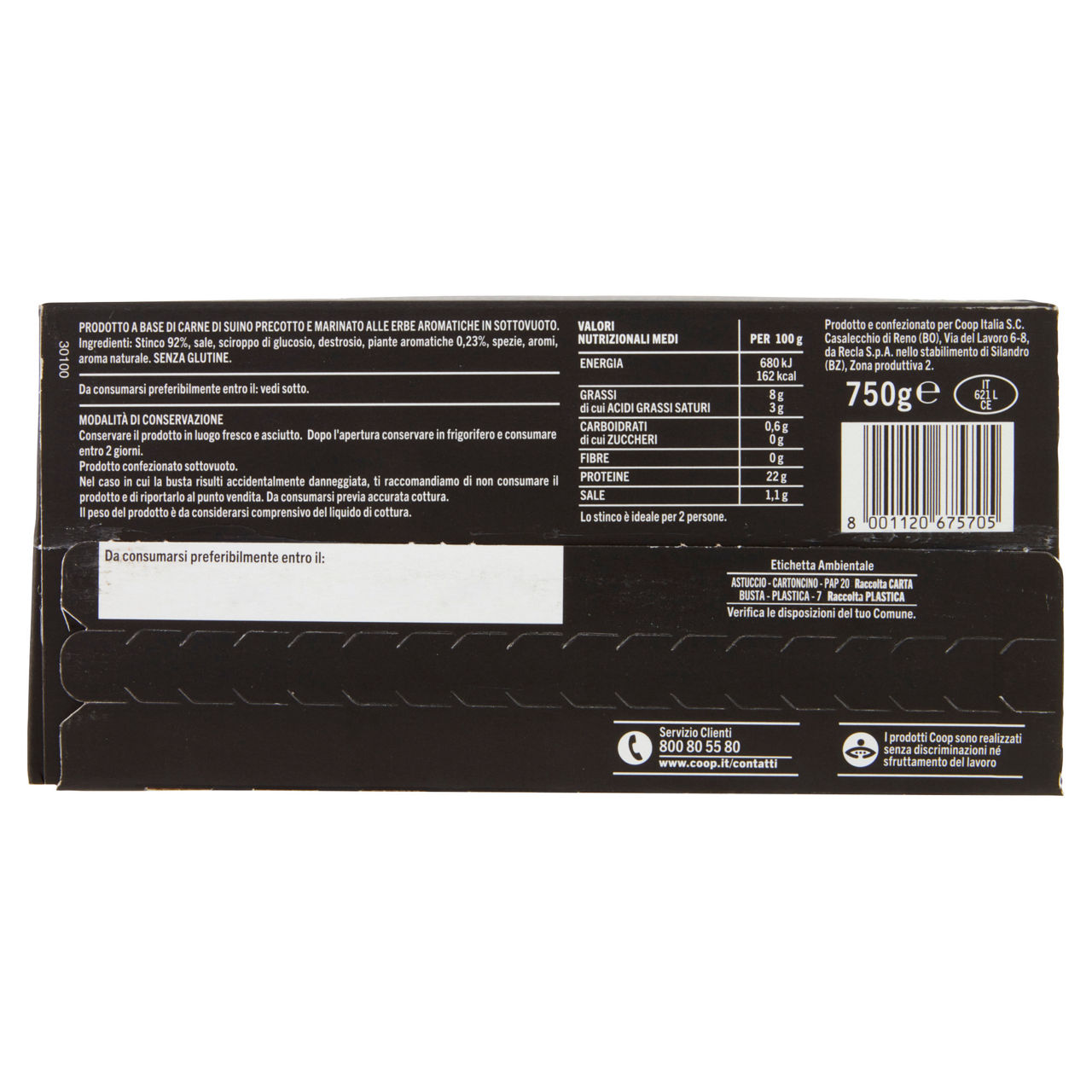 Stinco precotto marinato alle erbe aromatiche 750 gr - Immagine 61