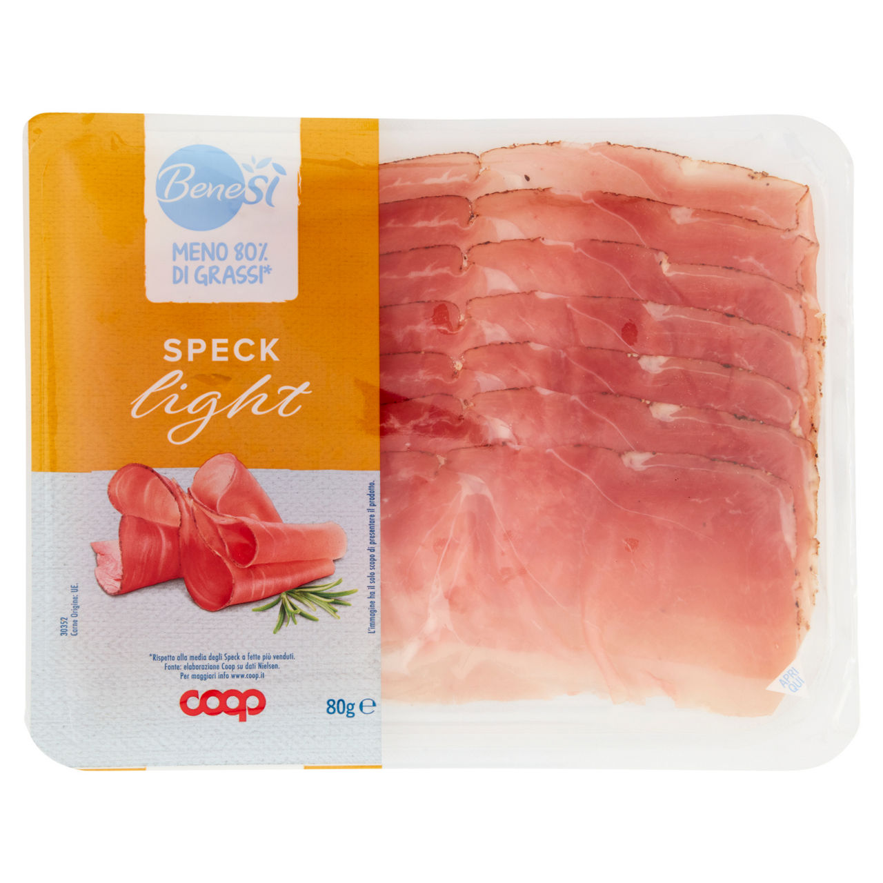 Speck light a fette 80 gr