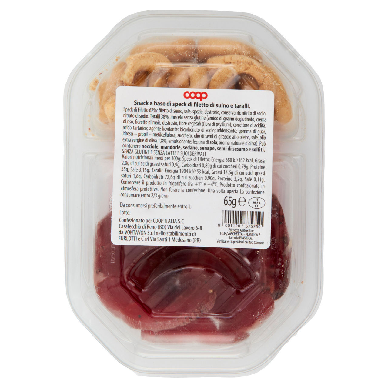 Snack a base di speck e taralli 65 gr - Immagine 31
