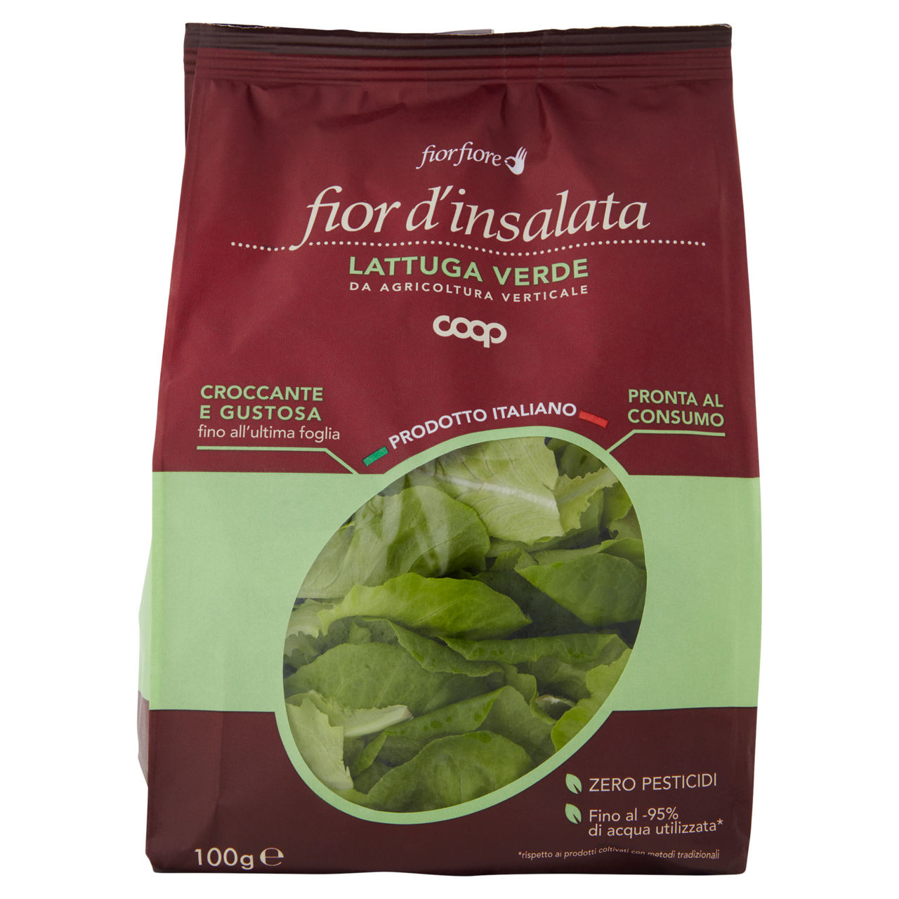 Insalata lattuga verde 100 gr