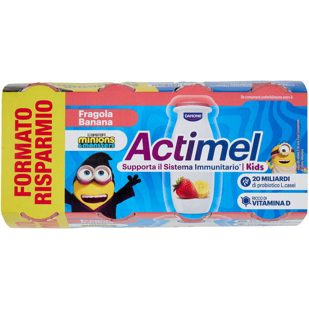 Immagine 5 di 6 del prodotto Probiotico da bere fragola e banana Kids 8 pz da 100 gr