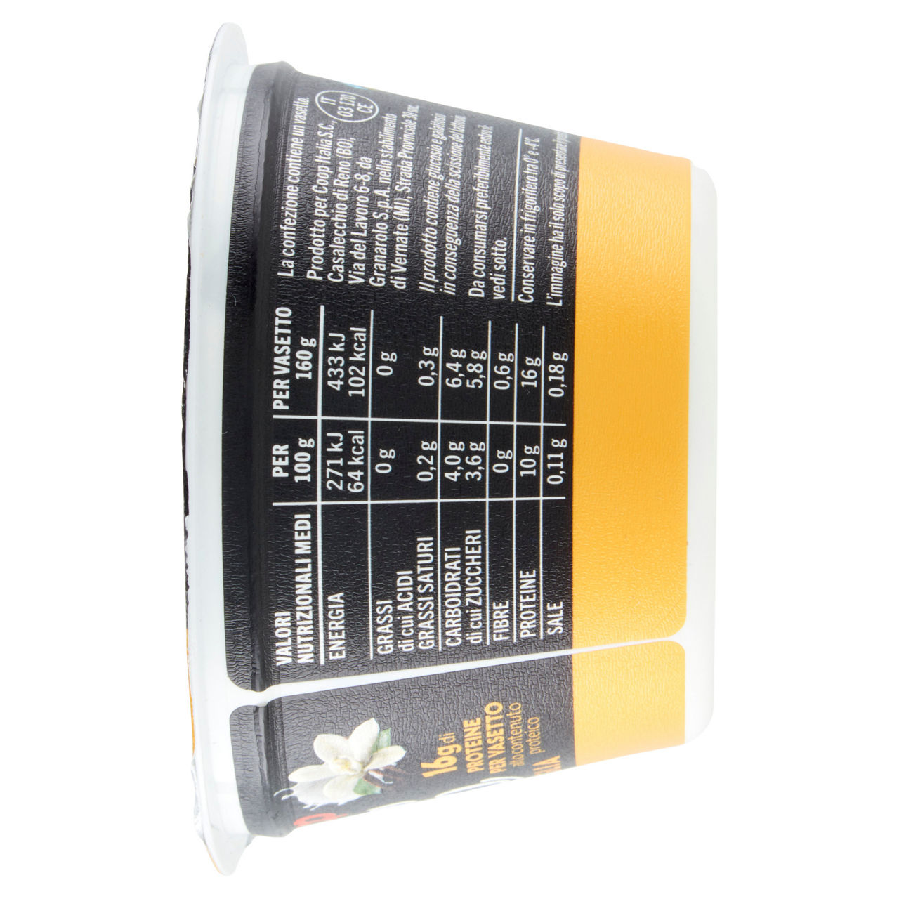 Yogurt proteico alla vaniglia 160 gr - Immagine 51