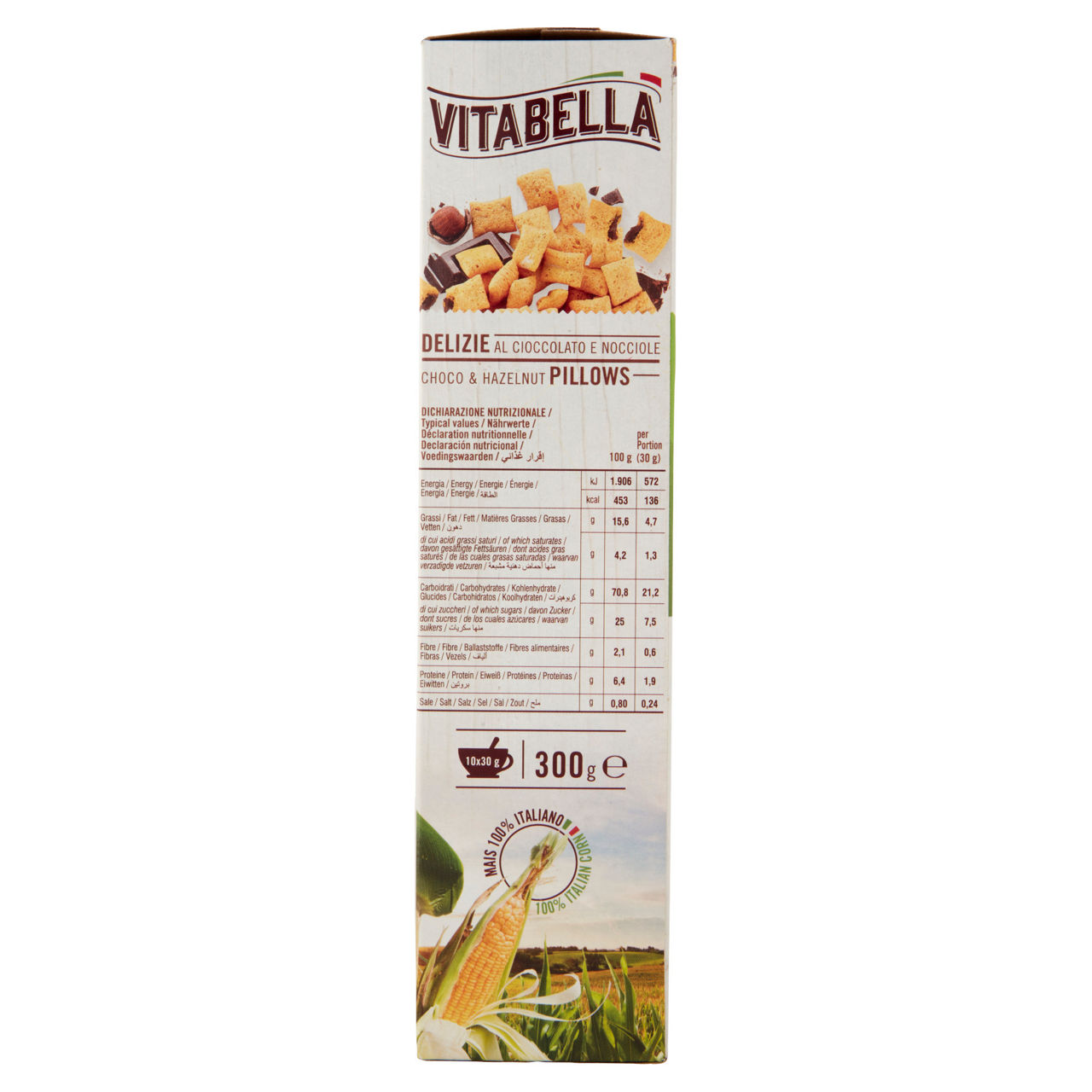 Cereali croccanti ripieni di crema al cioccolato e nocciole bio 300 gr - Immagine 21