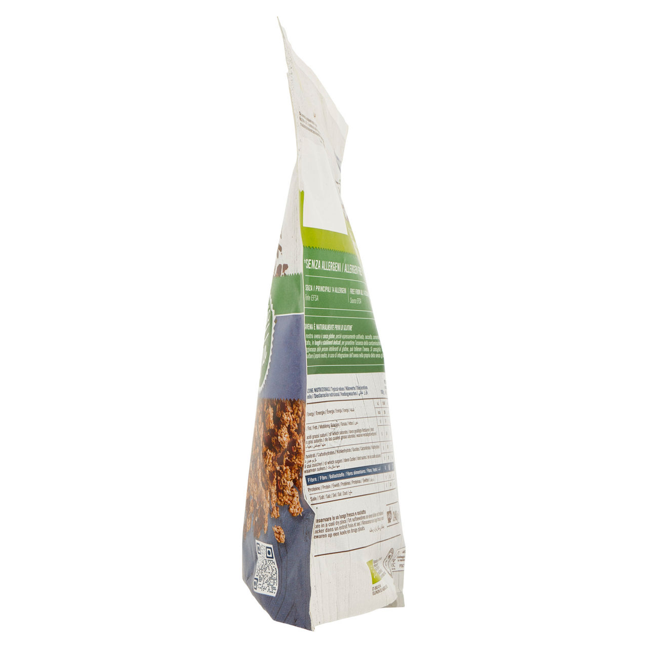 Croccanti agglomerati di cereali con cioccolato fondente bio 240 gr - Immagine 11