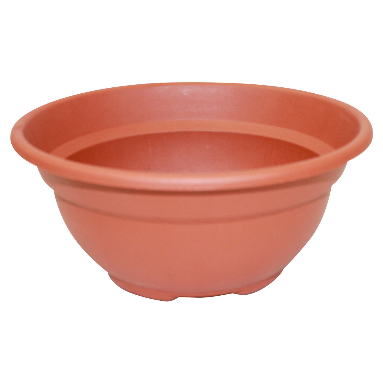 Vaso ciotola color terracotta 20 cm  - Immagine 01
