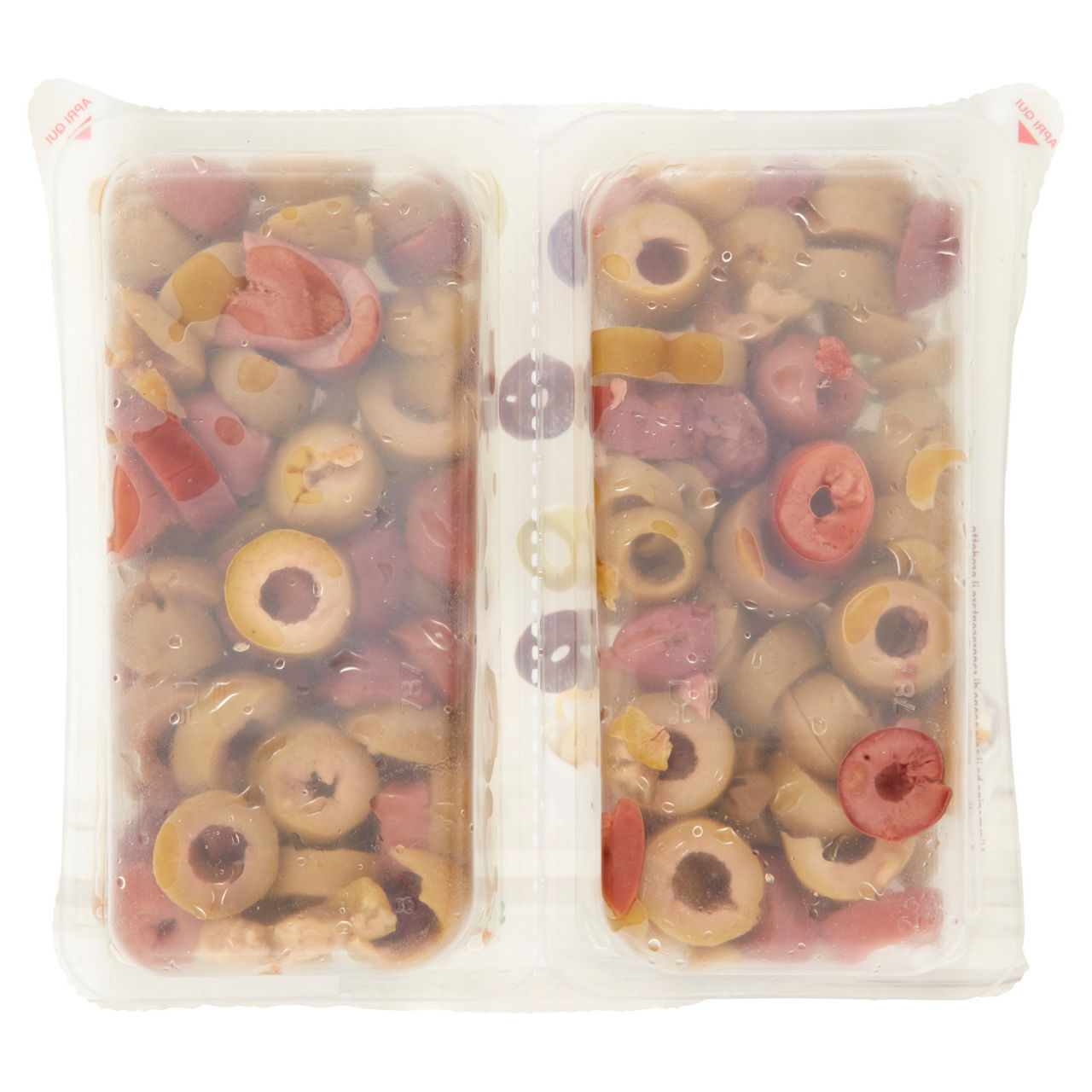 Olive verdi e nere a rondelle 2 pz x 50 gr - Immagine 41