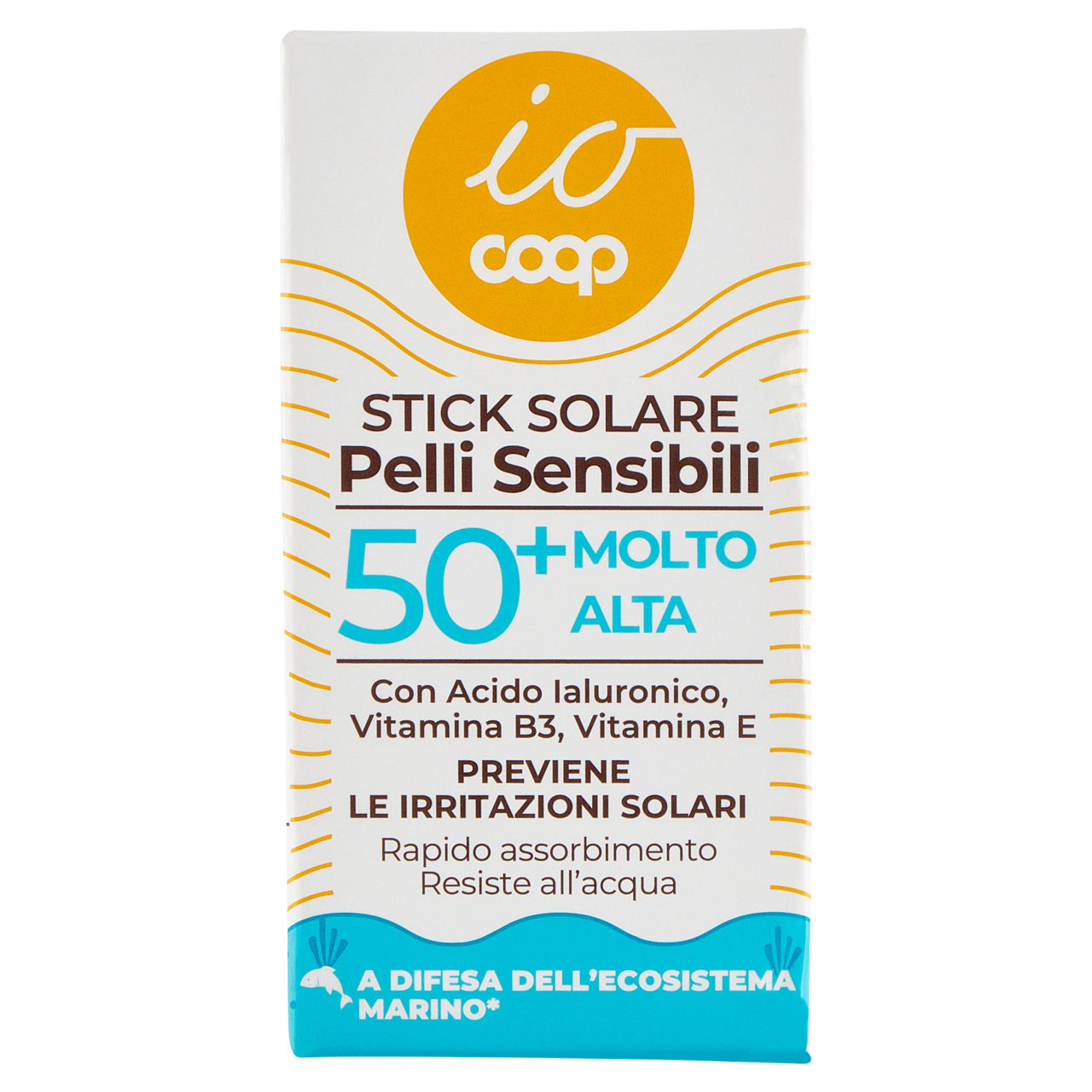 Stick solare pelli sensibili sfp50+ coop io ml 12
