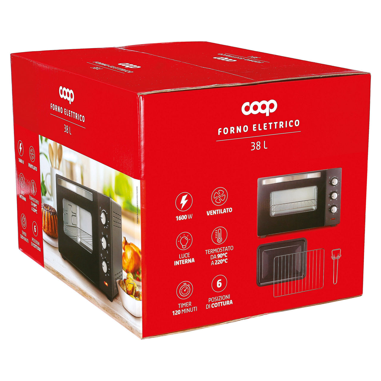 Forno elettrico ventilato 38 lt - Immagine 21