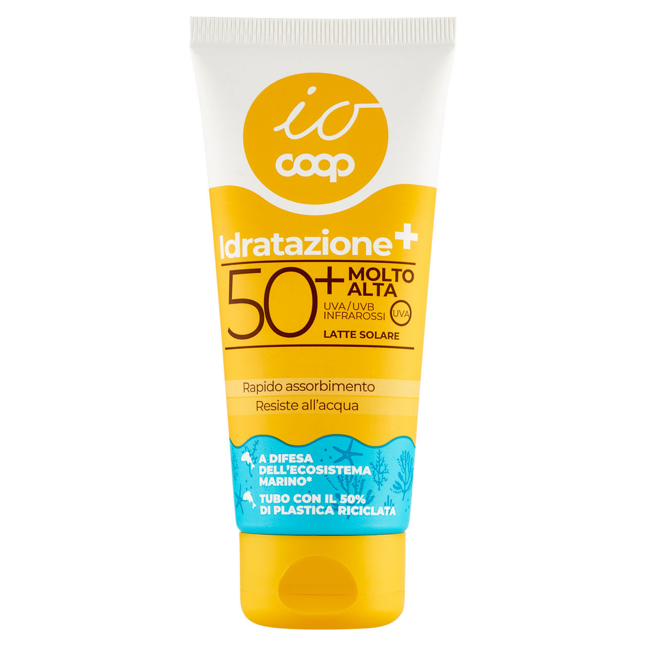 Latte solare idratazione+ fp50+ mini size coop io ml 100