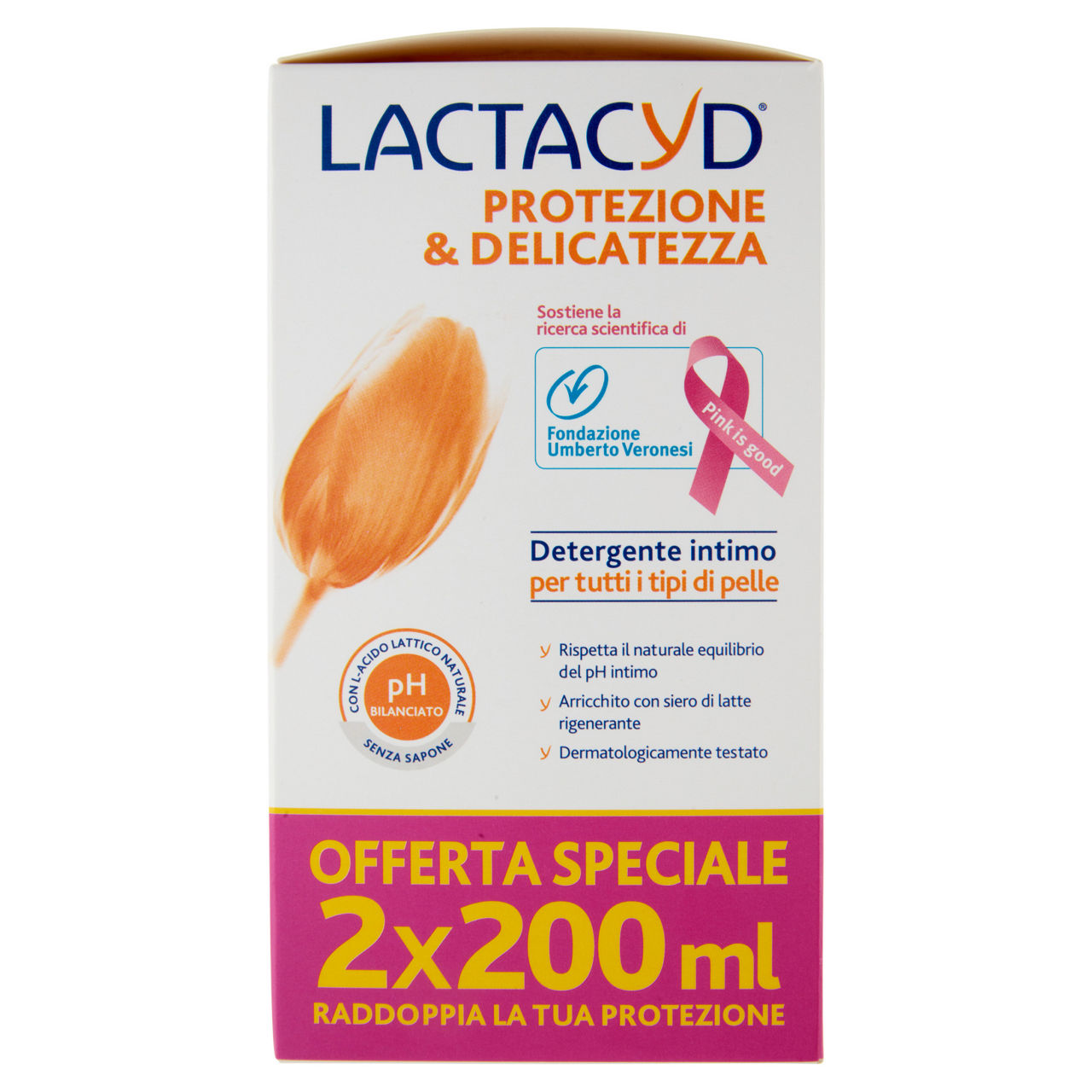 Detergente intimo per tutti i tipi di pelle protezione e delicatezza 2 pz x 200 ml - Immagine 31