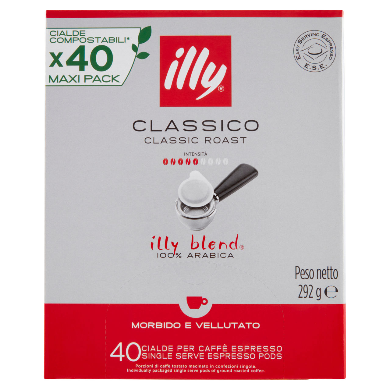 Caffè in cialde espresso gusto classico 40 pz - Immagine 01