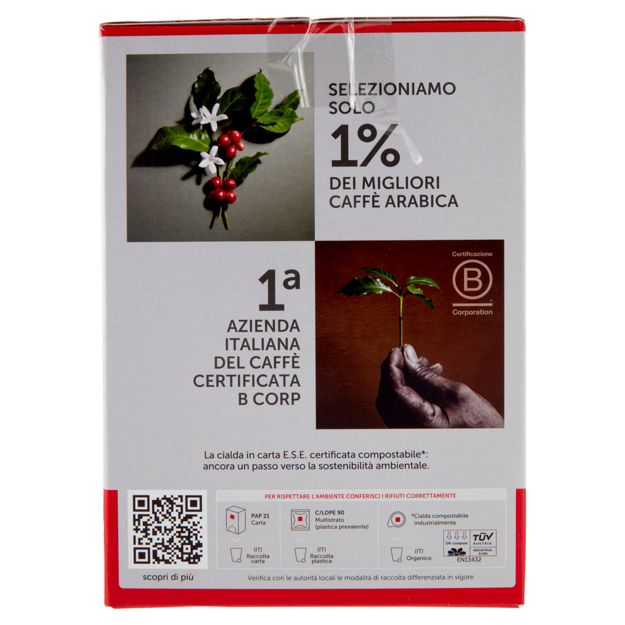 Caffè in cialde espresso gusto classico 40 pz - Immagine 51