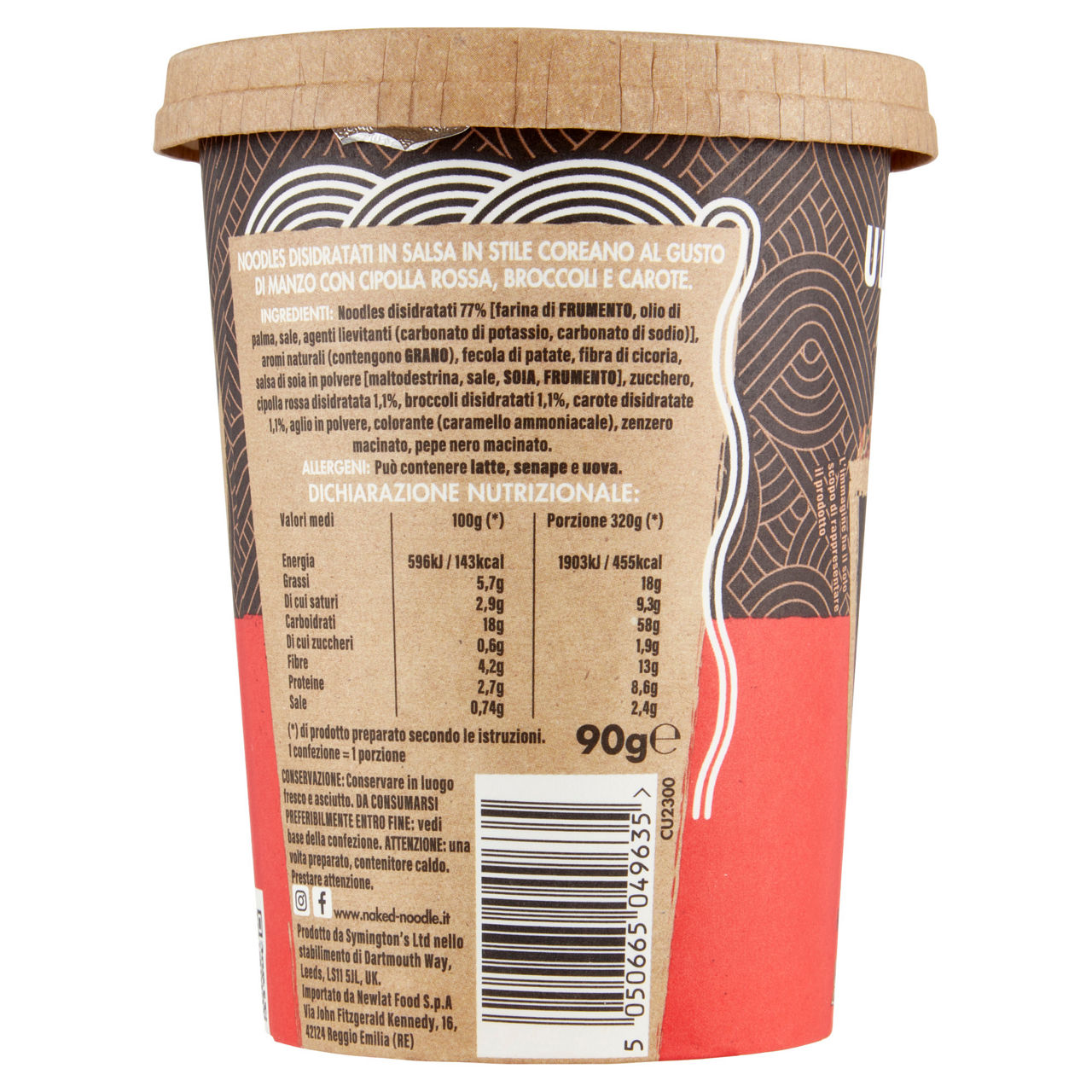 Noodles gusto manzo naked ultimate g 90 - Immagine 51