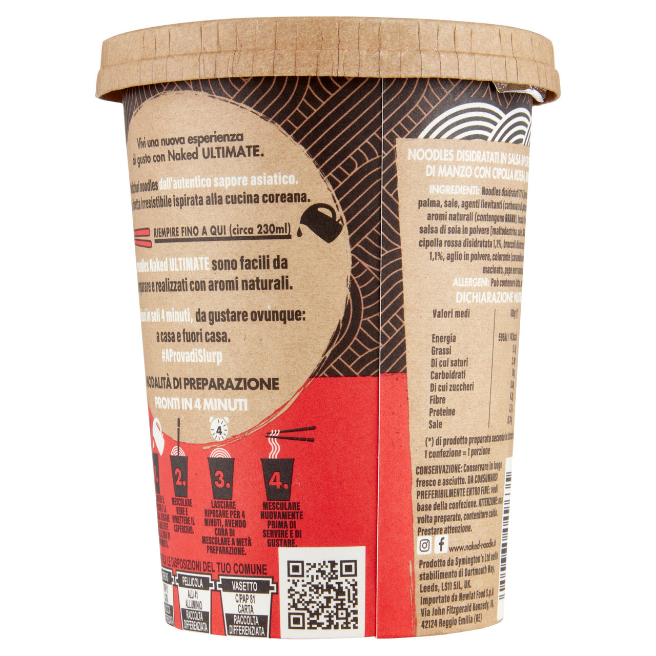 Noodles gusto manzo naked ultimate g 90 - Immagine 31