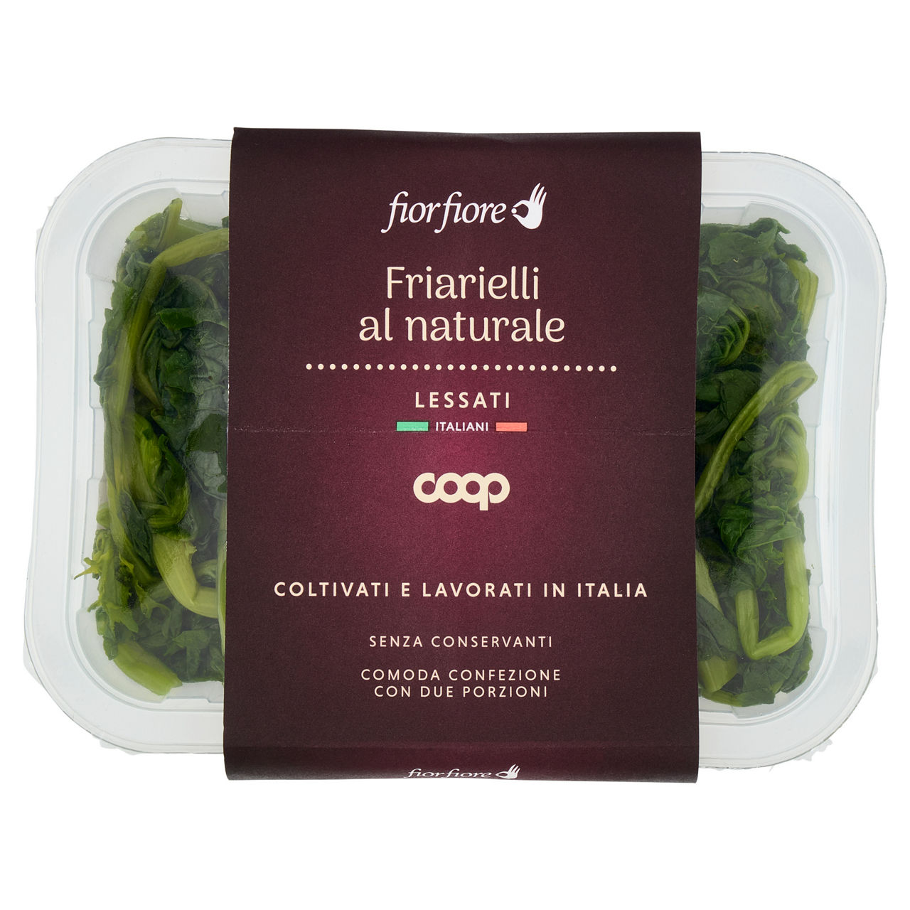Friarielli al naturale lessati 2 pz 150 gr - Immagine 01