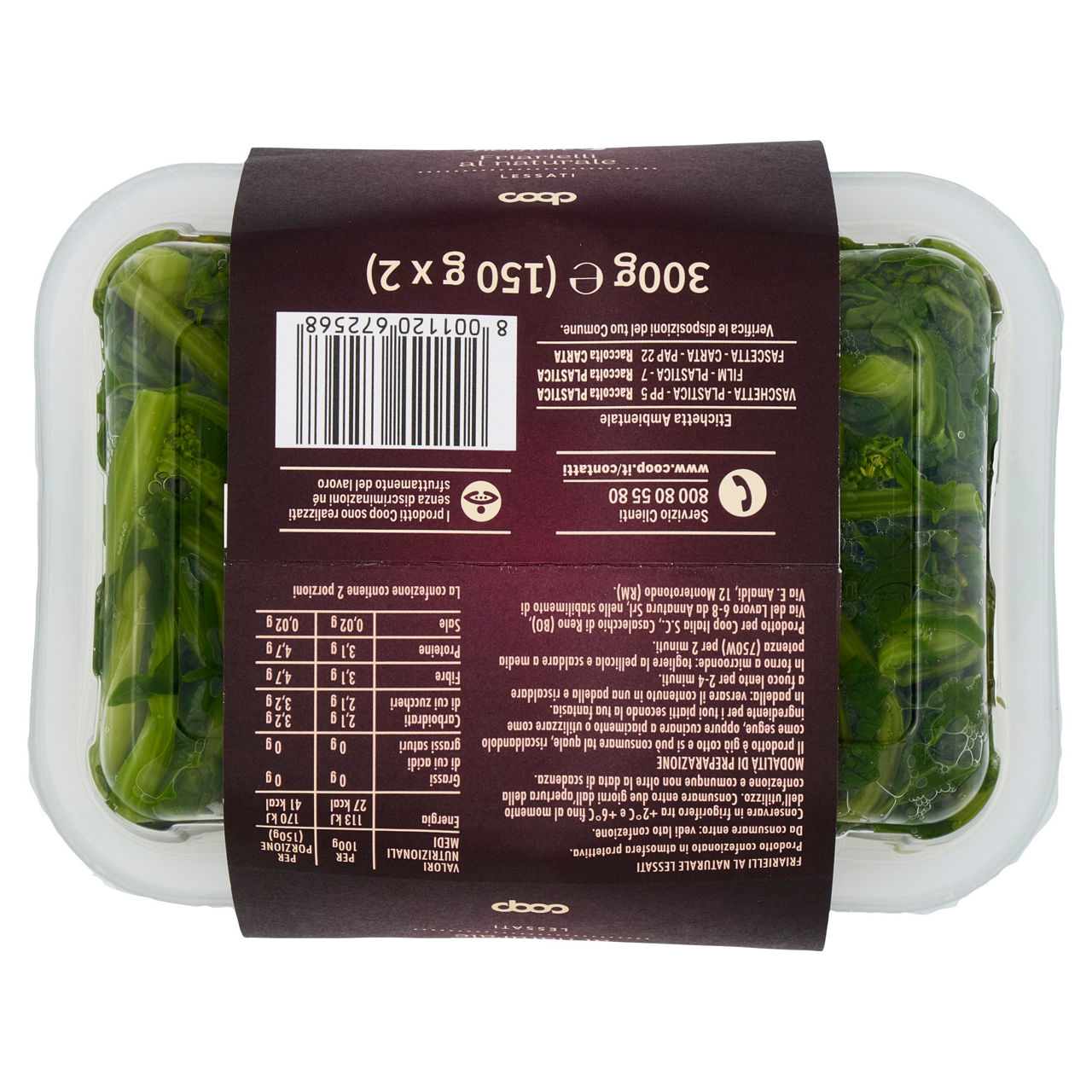 Friarielli al naturale lessati 2 pz 150 gr - Immagine 41