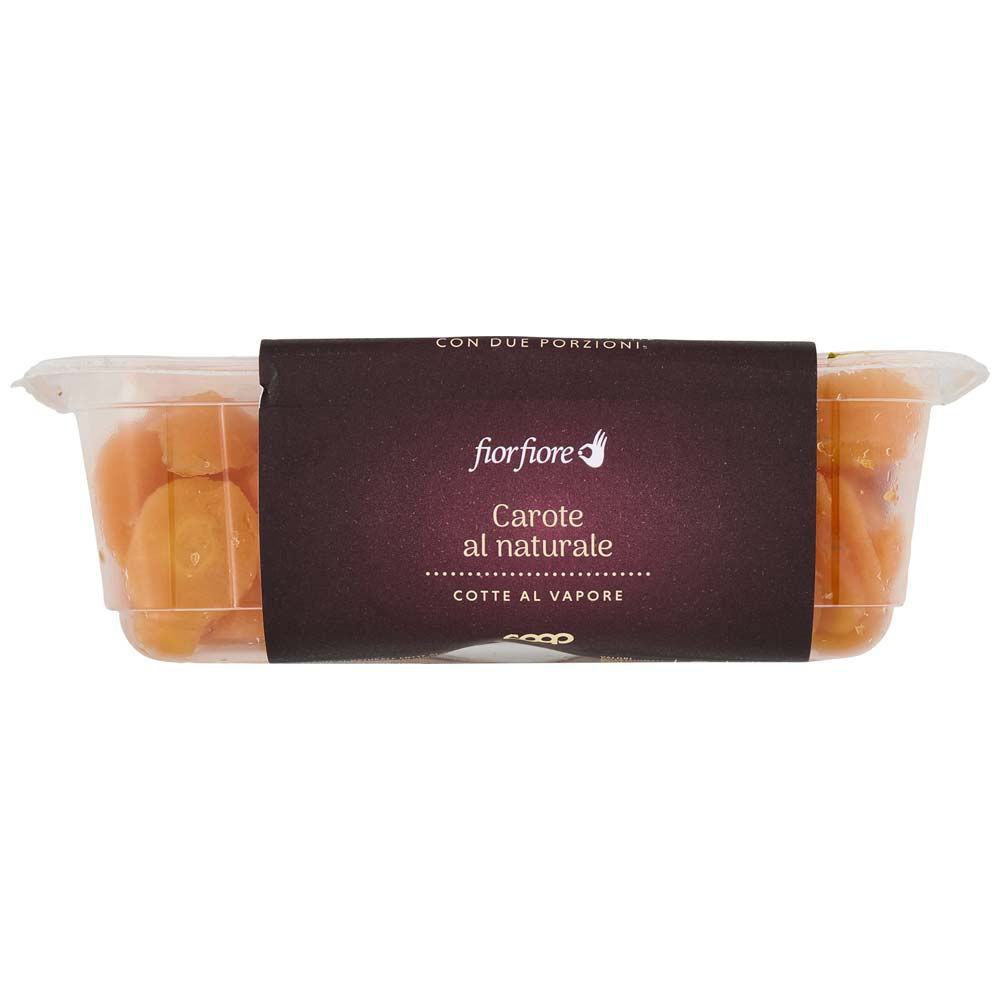 Carote al naturale cotte al vapore 2 pz 150 gr - Immagine 51