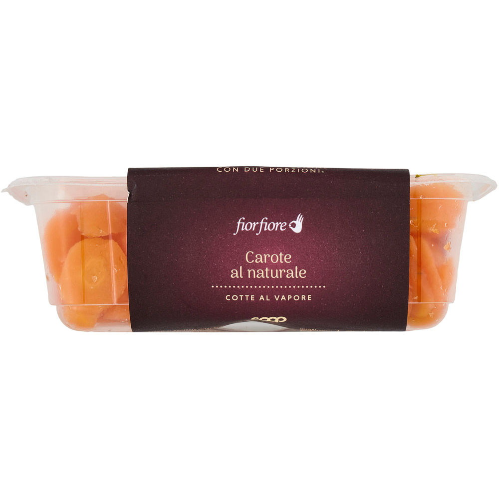 Carote al naturale cotte al vapore 2 pz 150 gr - Immagine 101
