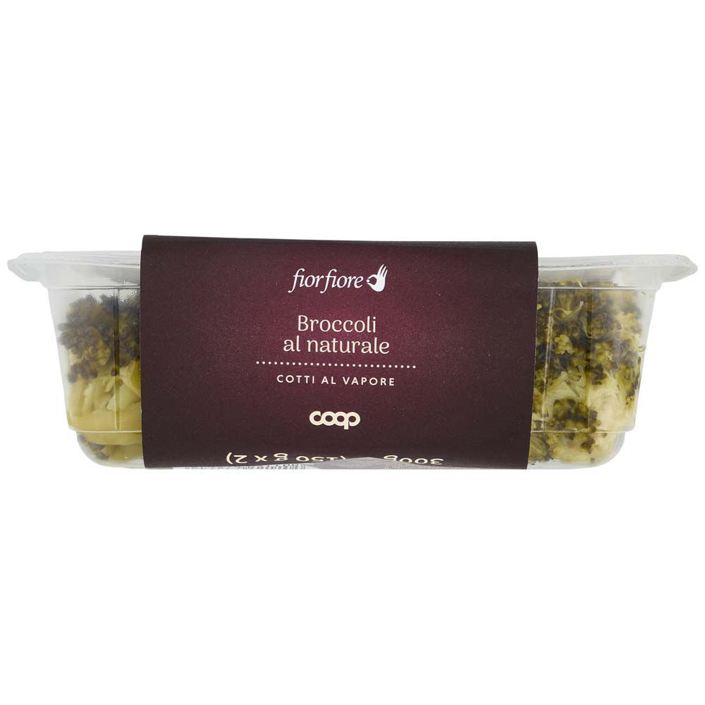 Broccoli al naturale cotti al vapore 2 pz 150 gr - Immagine 41