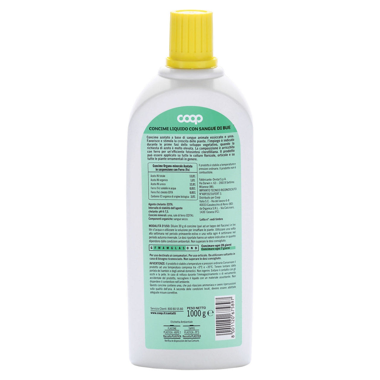 Concime liquido con sangue di bue 1 kg - Immagine 11