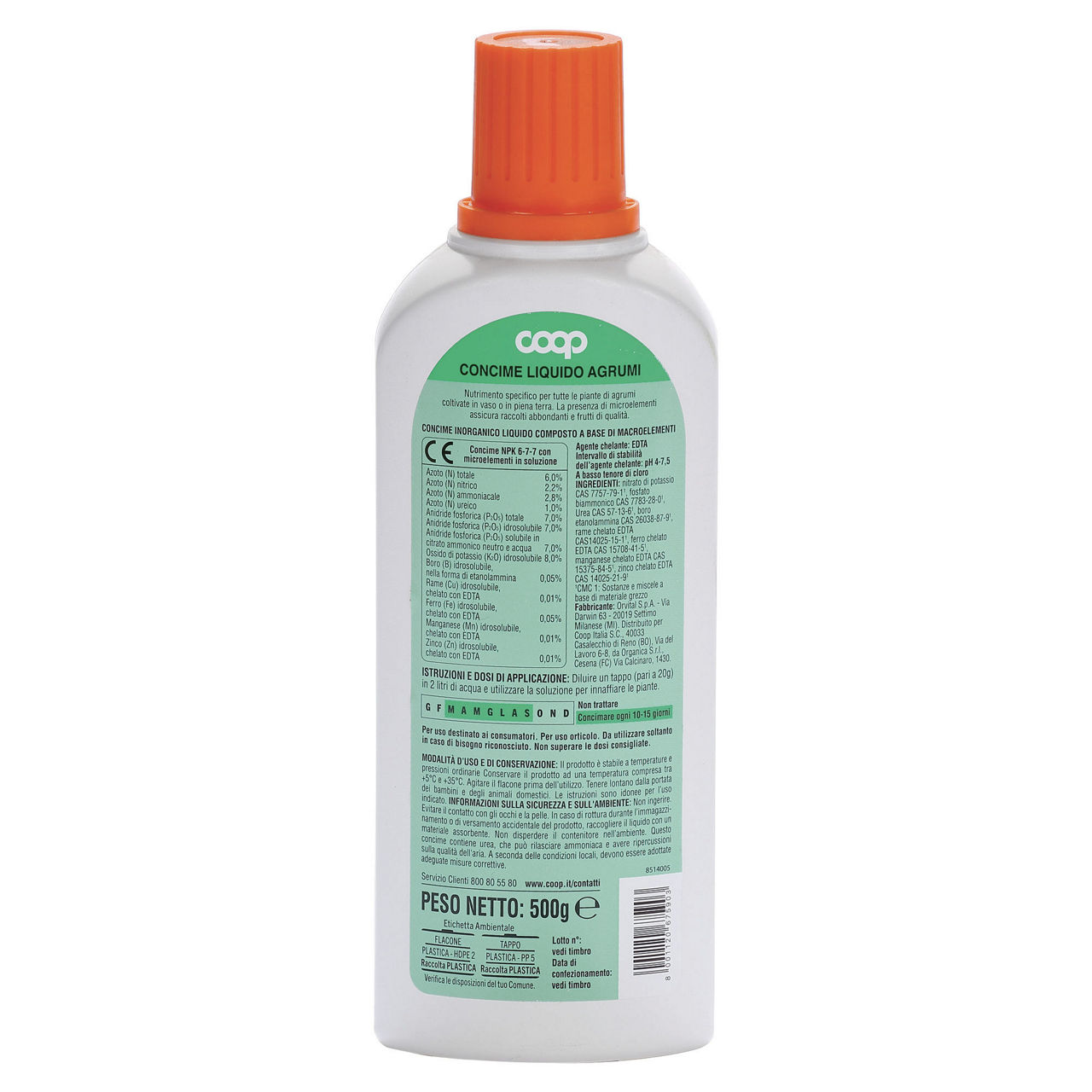 Concime liquido agrumi 500 gr - Immagine 11