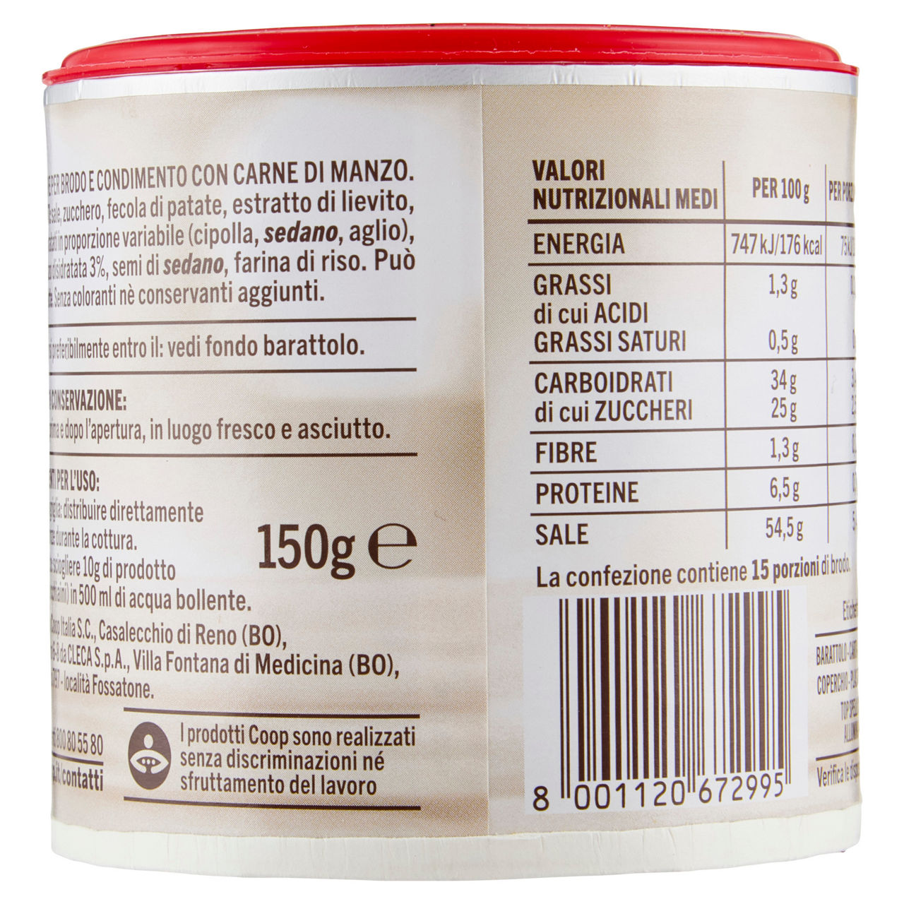 Brodo granulare di carne 150 gr - Immagine 11