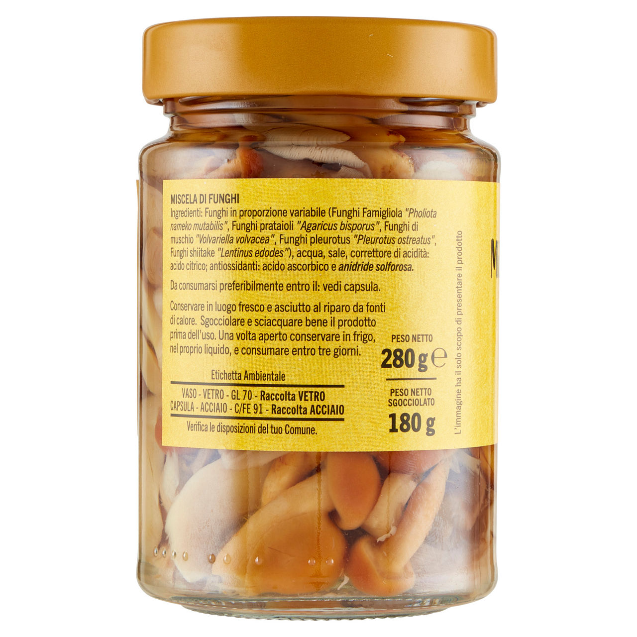 Mix di funghi coop vaso vetro g 280 sg g 170 - Immagine 11