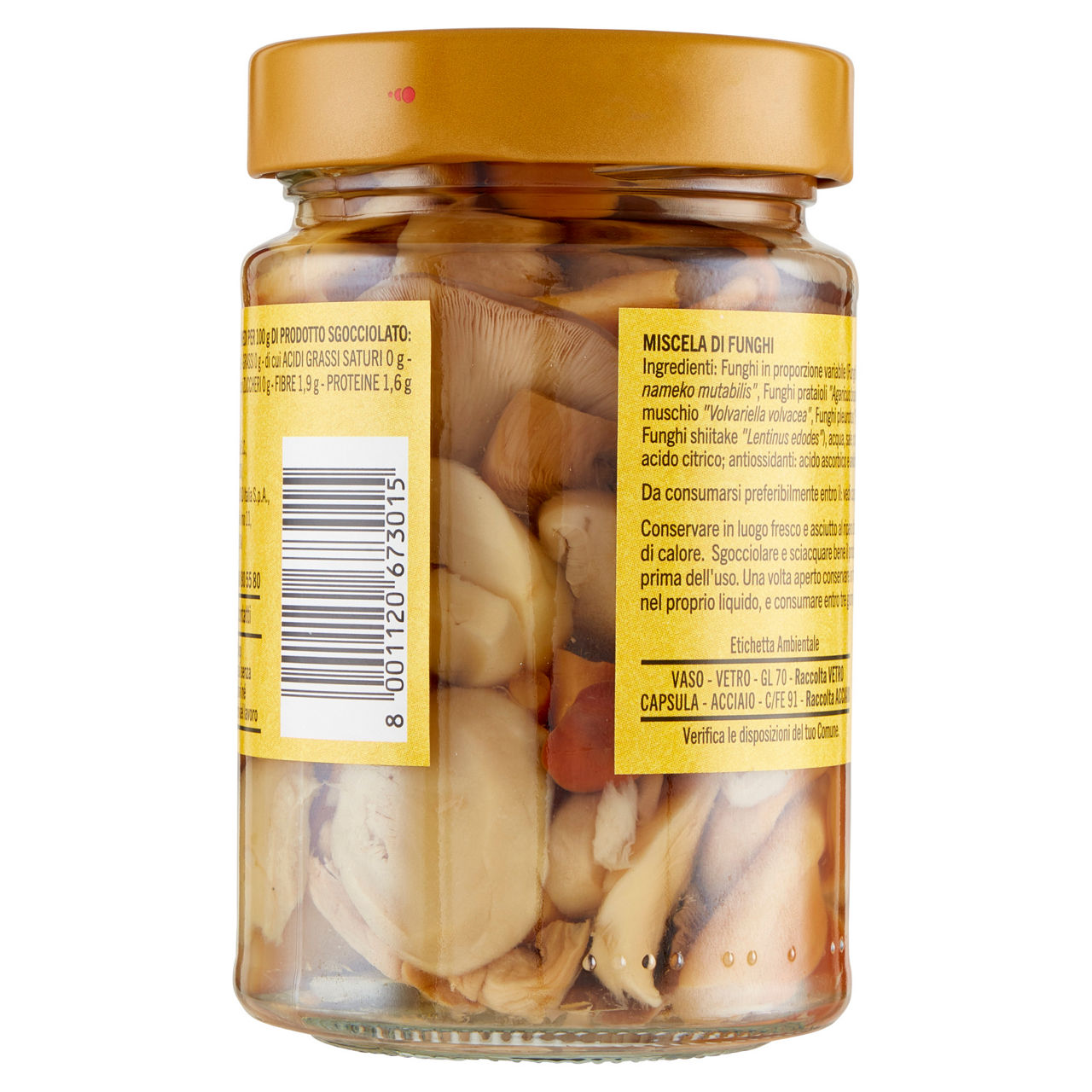 Mix di funghi coop vaso vetro g 280 sg g 170 - Immagine 41
