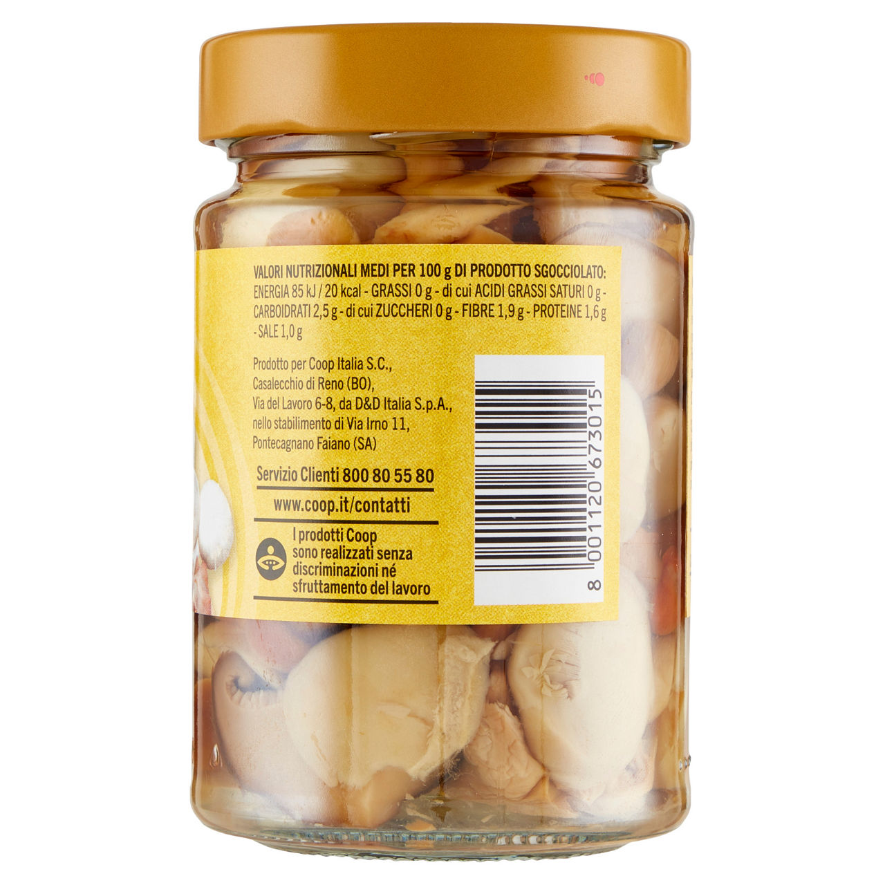 Mix di funghi coop vaso vetro g 280 sg g 170 - Immagine 51