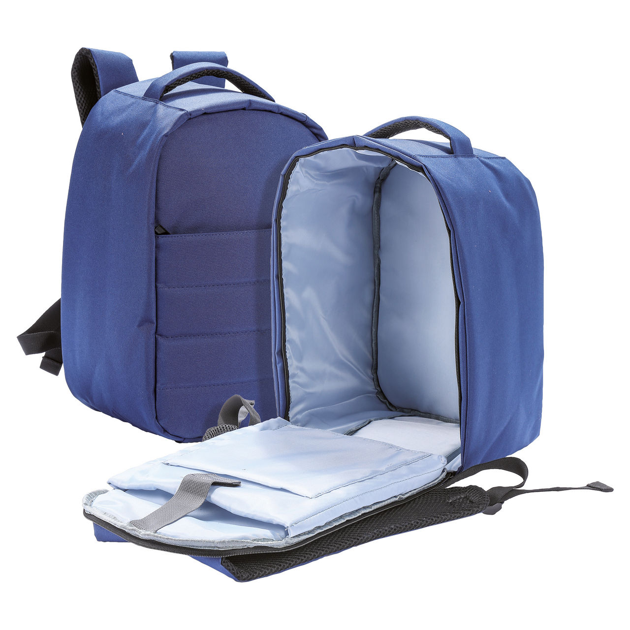 Zaino da viaggio 25x20x40 cm blu - Immagine 01