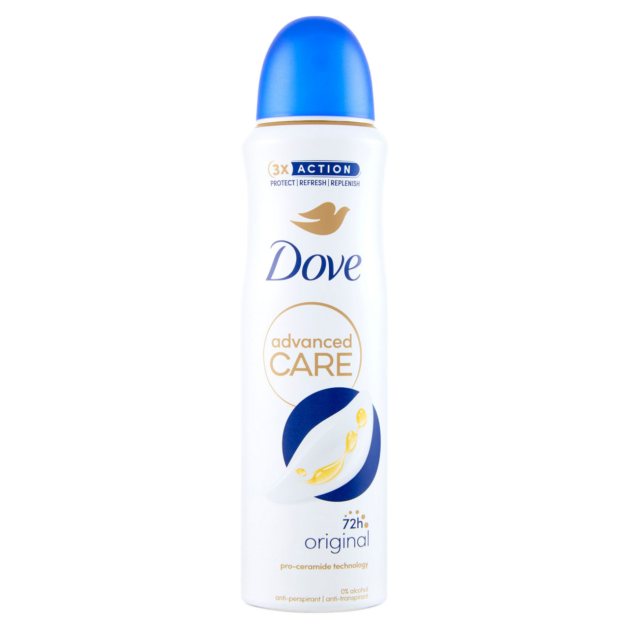Deodorante spray advanced care original 150 ml - Immagine 01