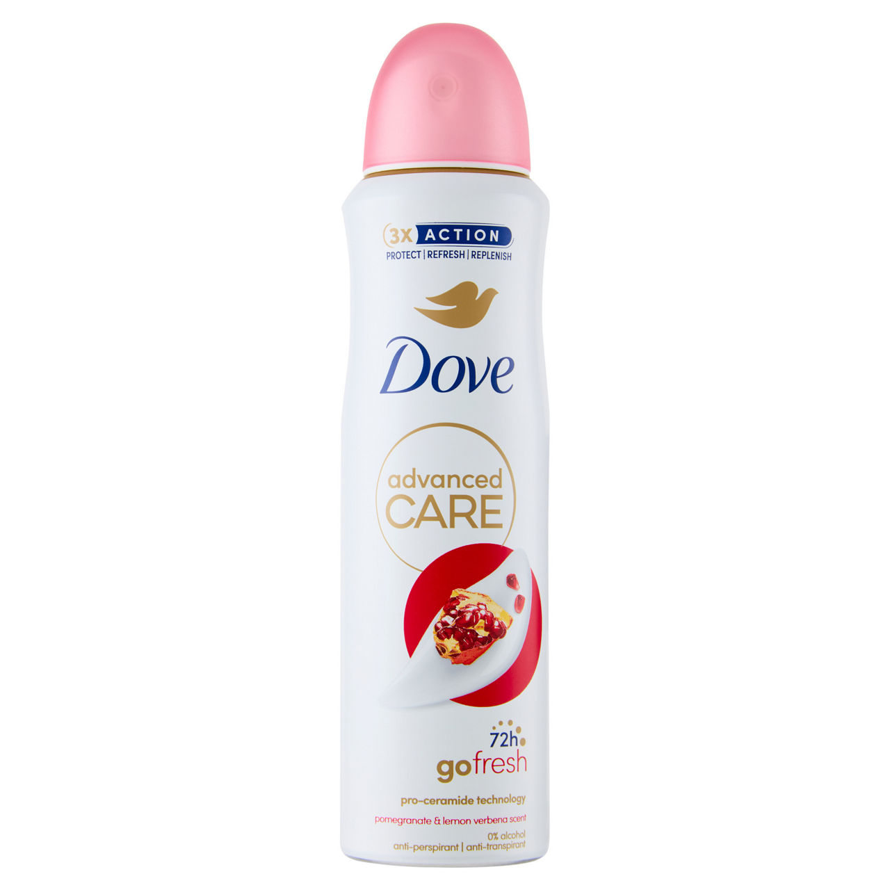 Deodorante spray advanced care go fresh melograno 150 ml - Immagine 01