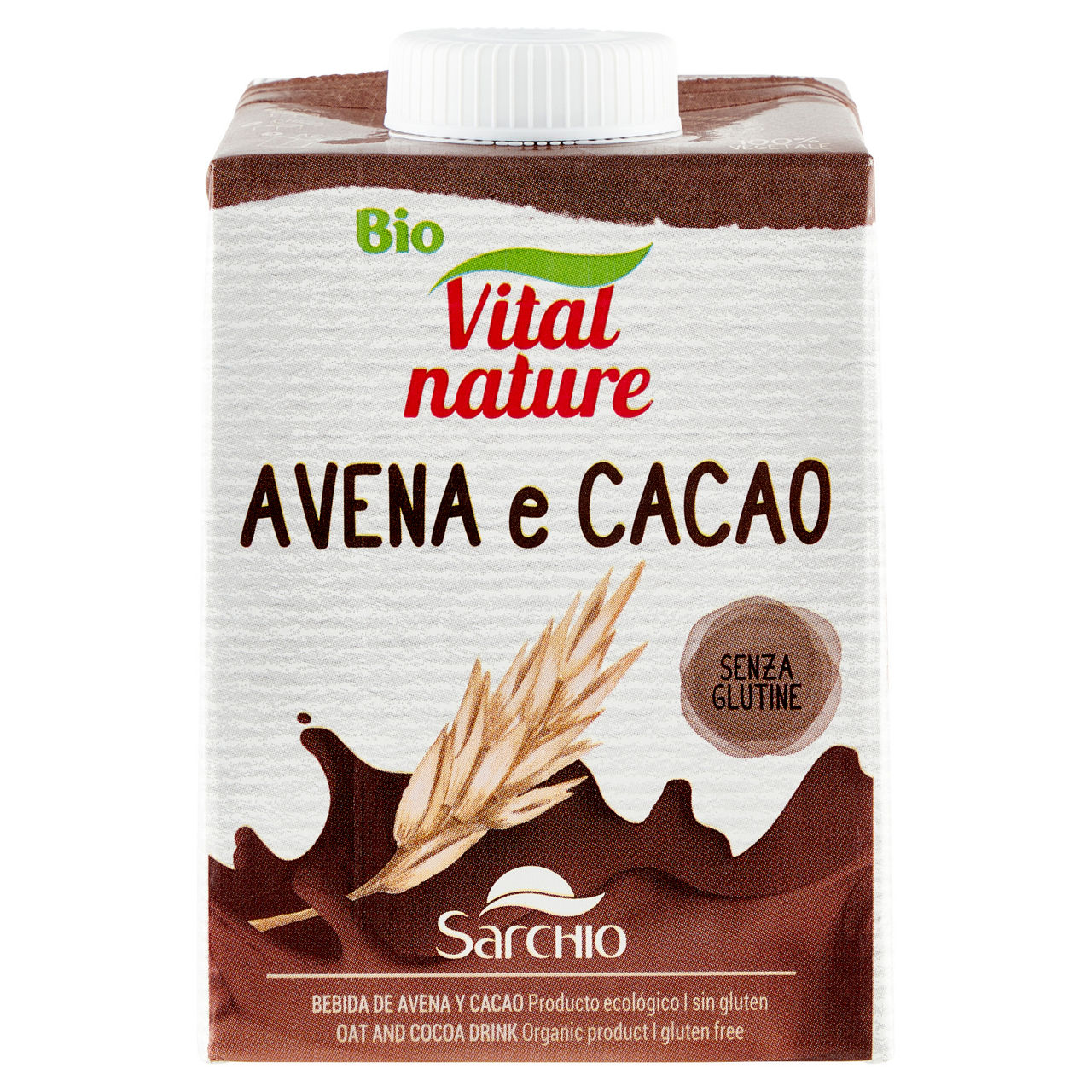 Bevanda d'avena e cacao bio 500 ml - Immagine 01