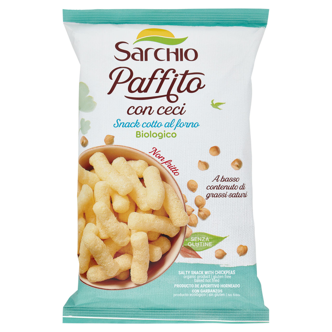 Paffito con ceci bio 35 gr - Immagine 01