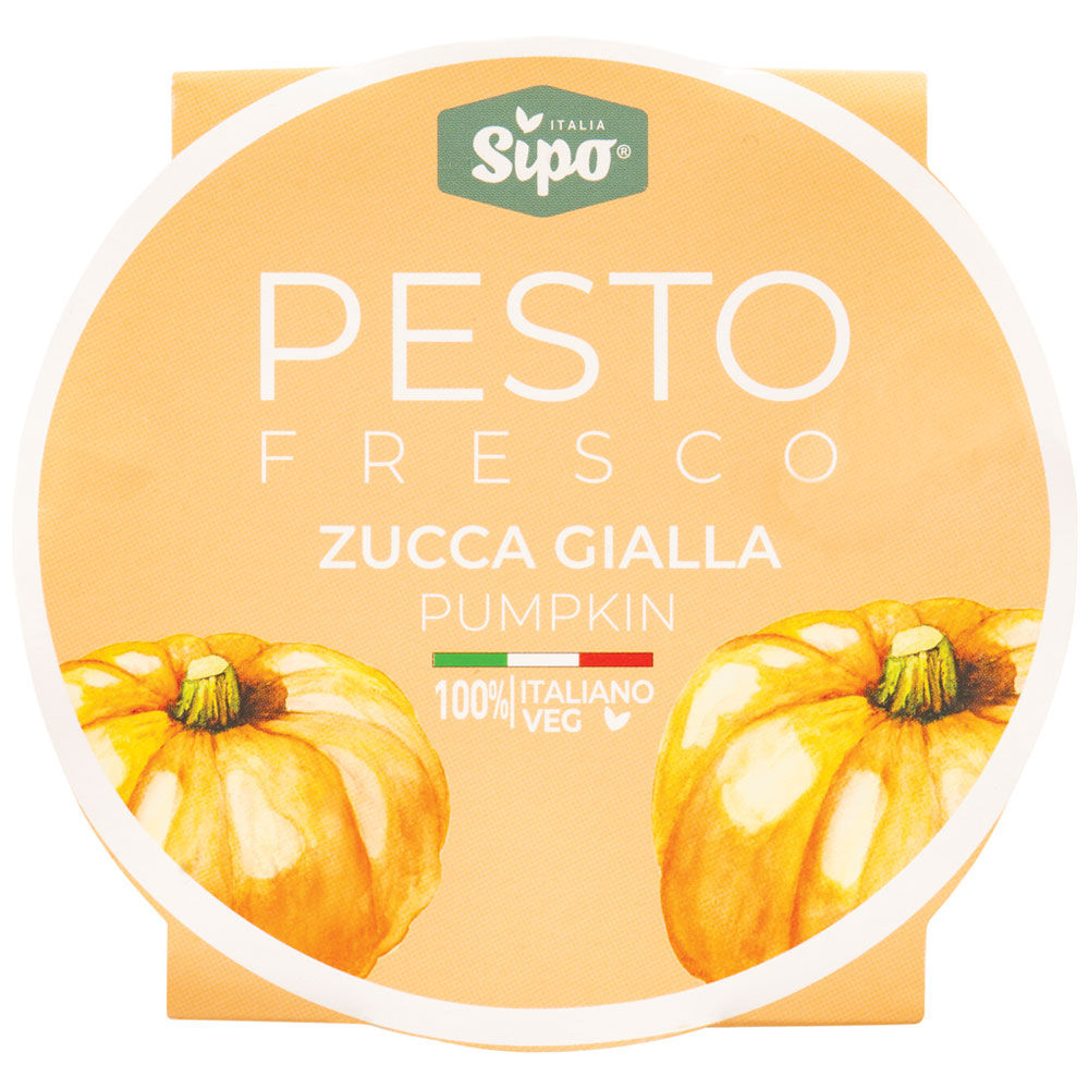 Pesto fresco zucca gialla 110 gr