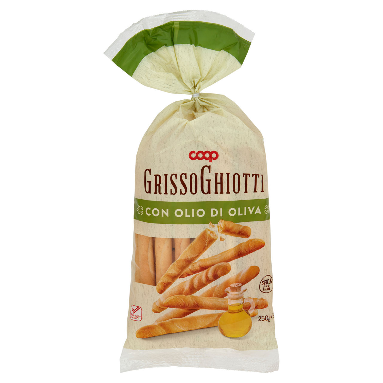 Grissini rustici Grissoghiotti con olio di oliva 250 gr