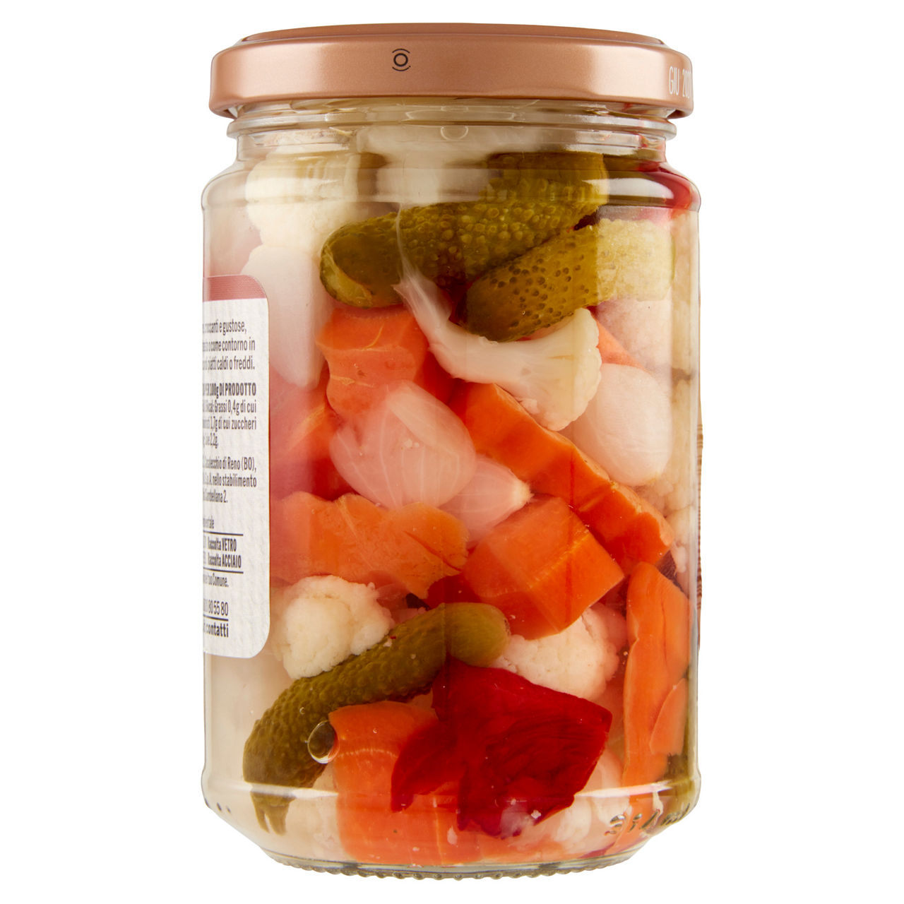 Giardiniera in aceto di vino 180 gr - Immagine 11