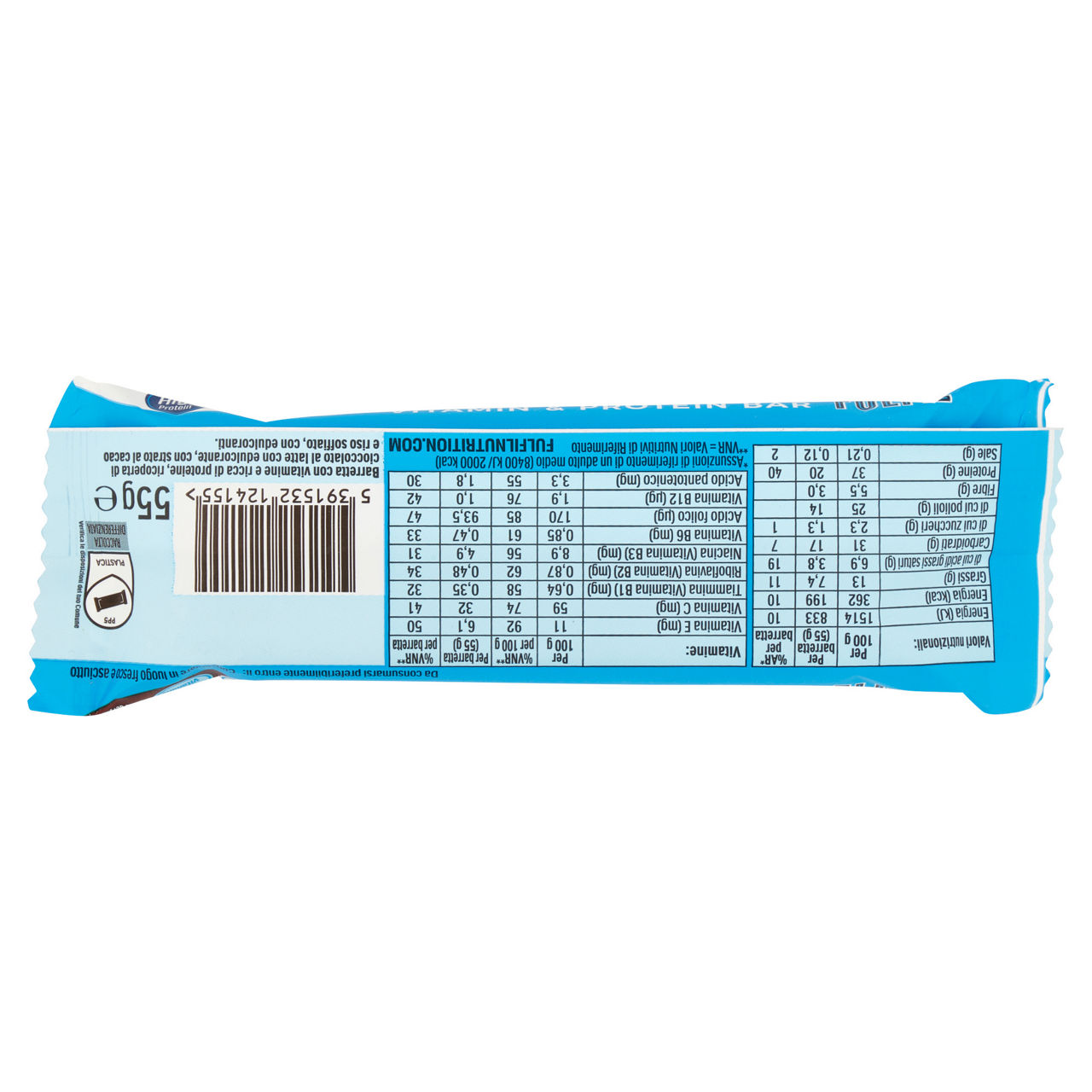 Barretta proteica cioccolato al latte croccante 55 gr - Immagine 41