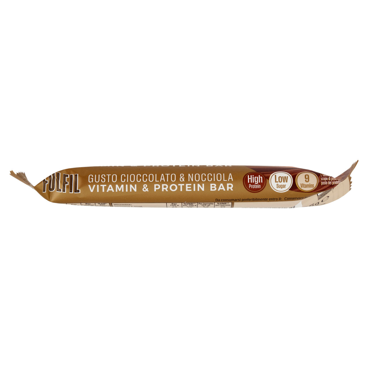 Barretta proteica cioccolato e nocciole 55 gr - Immagine 41