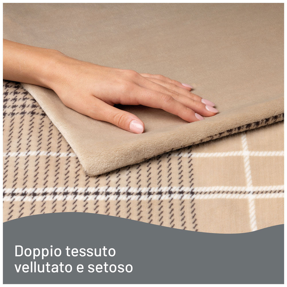 Plaid riscaldabile Caldoplaid Velvet Elegance 180 x 140 cm - Immagine 31