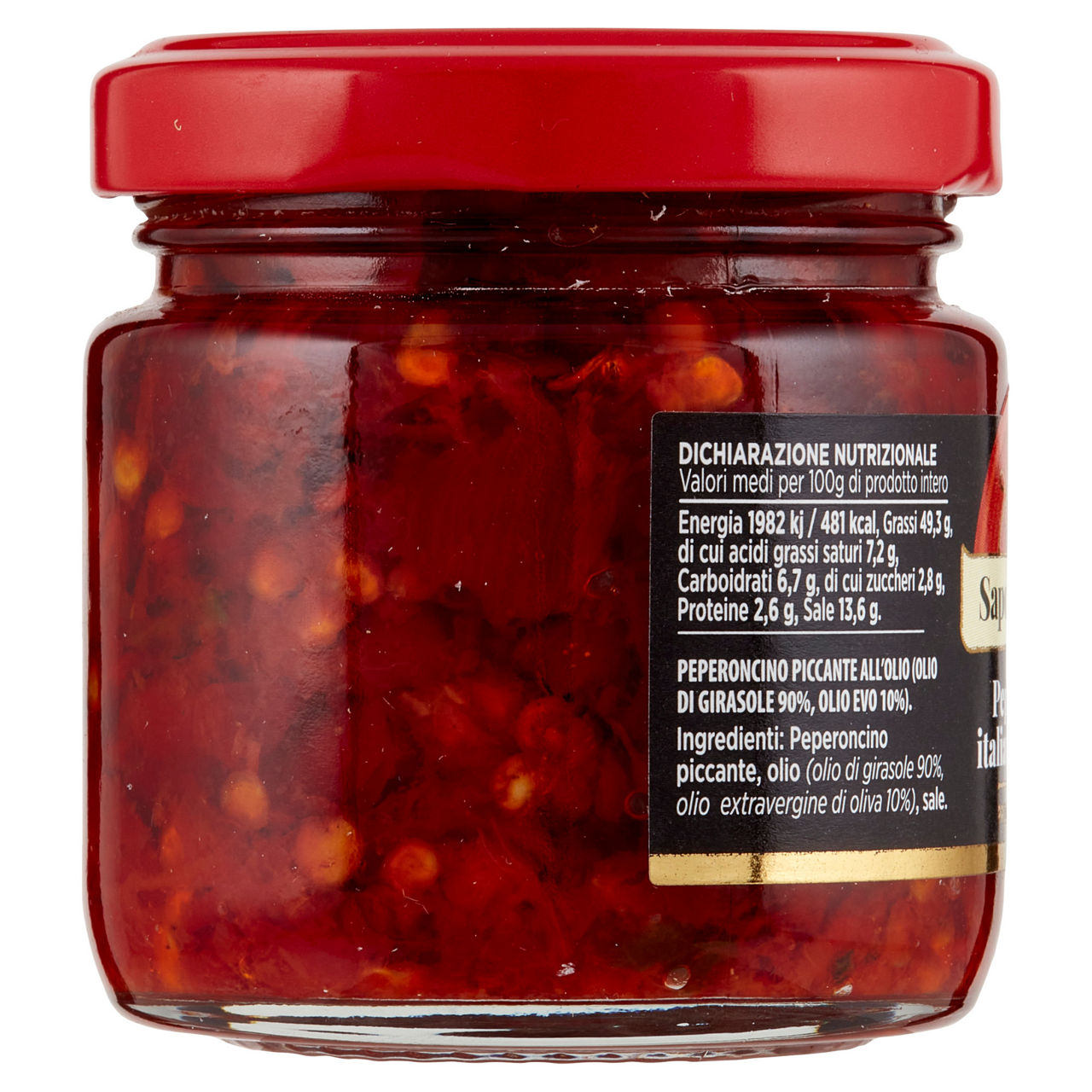 Peperoncino italiano piccante all'olio di girasole 100 gr - Immagine 21