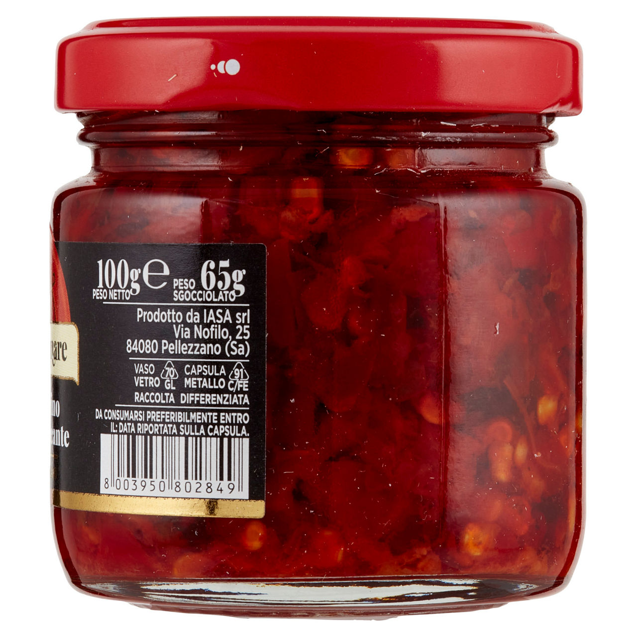 Peperoncino italiano piccante all'olio di girasole 100 gr - Immagine 11
