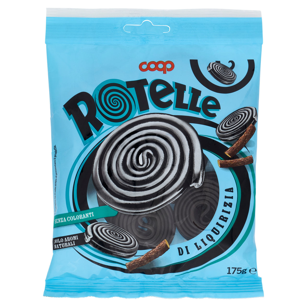 Caramelle alla liquirizia coop busta g 175