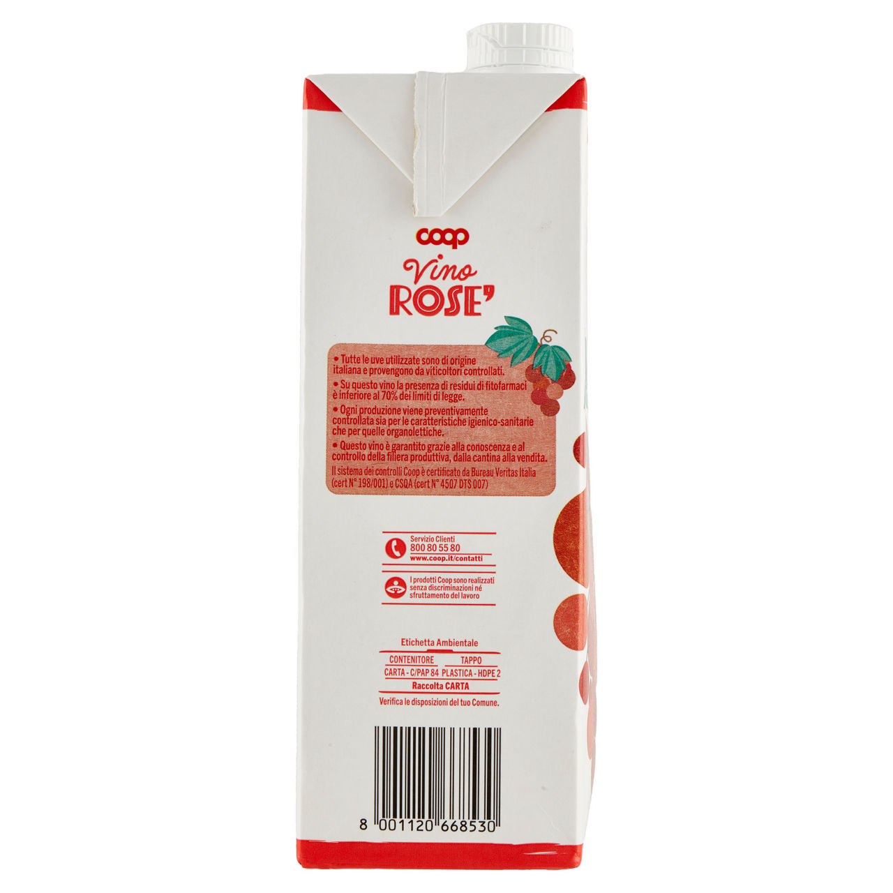 Vino rosato in brick 1 lt - Immagine 11