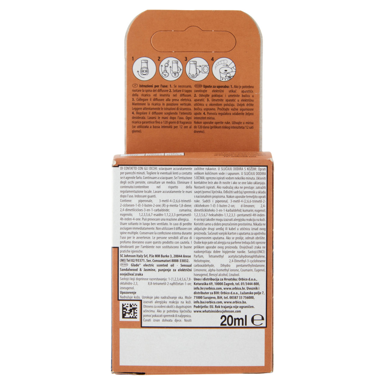 Ricarica per deodorante per ambienti elettrico Sensual Sandalwood & Jasmine 20 ml - Immagine 51