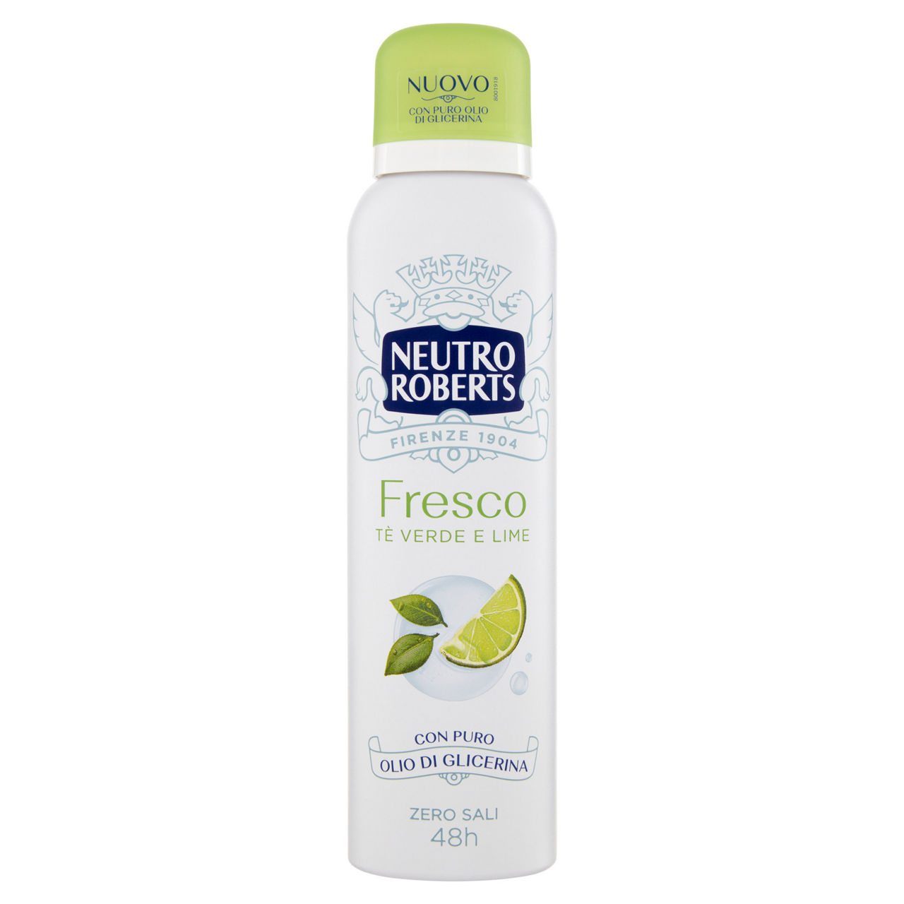 Deodorante spray fresco tè verde e lime 150 ml